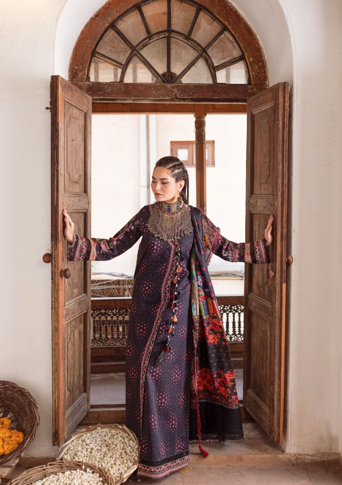 Lawn Collection - Shiza Hassan - Kinaar - SKL#08 RANG RASIYA