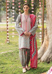 Lawn Collection - Ayzel - Bahaar - AZL#01 Motia