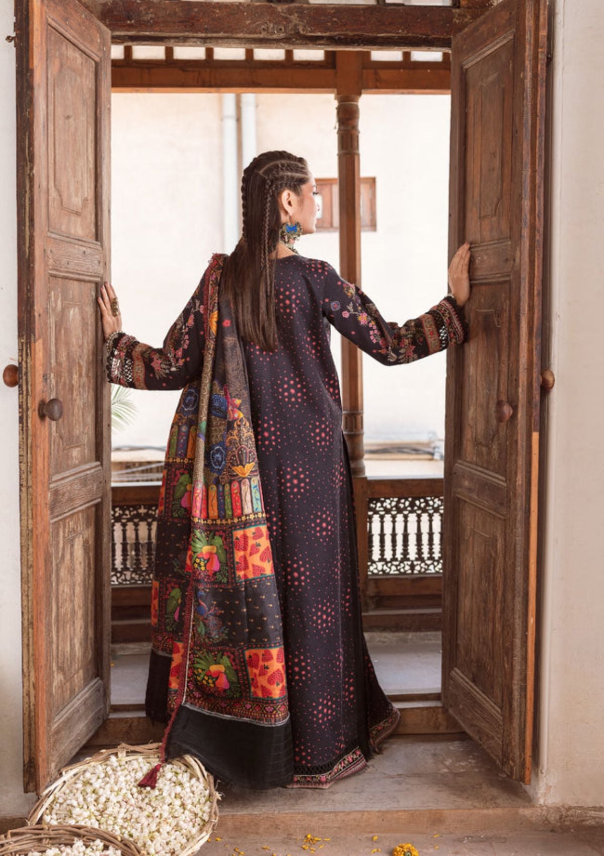 Lawn Collection - Shiza Hassan - Kinaar - SKL#08 RANG RASIYA