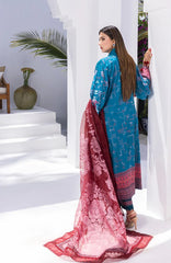 Lawn Collection- Al Zohaib - Rungkari - D#02