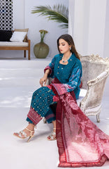 Lawn Collection- Al Zohaib - Rungkari - D#02