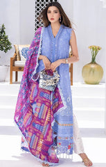 Lawn Collection- Al Zohaib - Rungkari - D#03