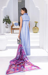 Lawn Collection- Al Zohaib - Rungkari - D#03