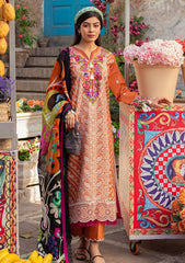 Lawn Collection - Mushq - Hemline - Tesoro - HML#8 A