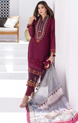 Lawn Collection- Al Zohaib - Rungkari - D#04
