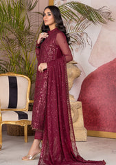 Formal Collection - Zarif - Afreen - ZA#04 (MULBERRY)