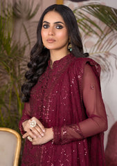 Formal Collection - Zarif - Afreen - ZA#04 (MULBERRY)