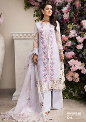 Lawn Collection - AL Zohaib - Mahiymaan - Eid Edition - AM#4