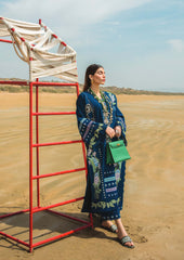 Lawn Collection - Crimson - Bohemian Summer - D#07 A