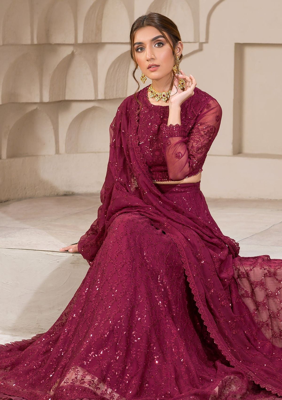 Formal Dress - Zarif - Falak - Festive - ZF#07 (Berria)