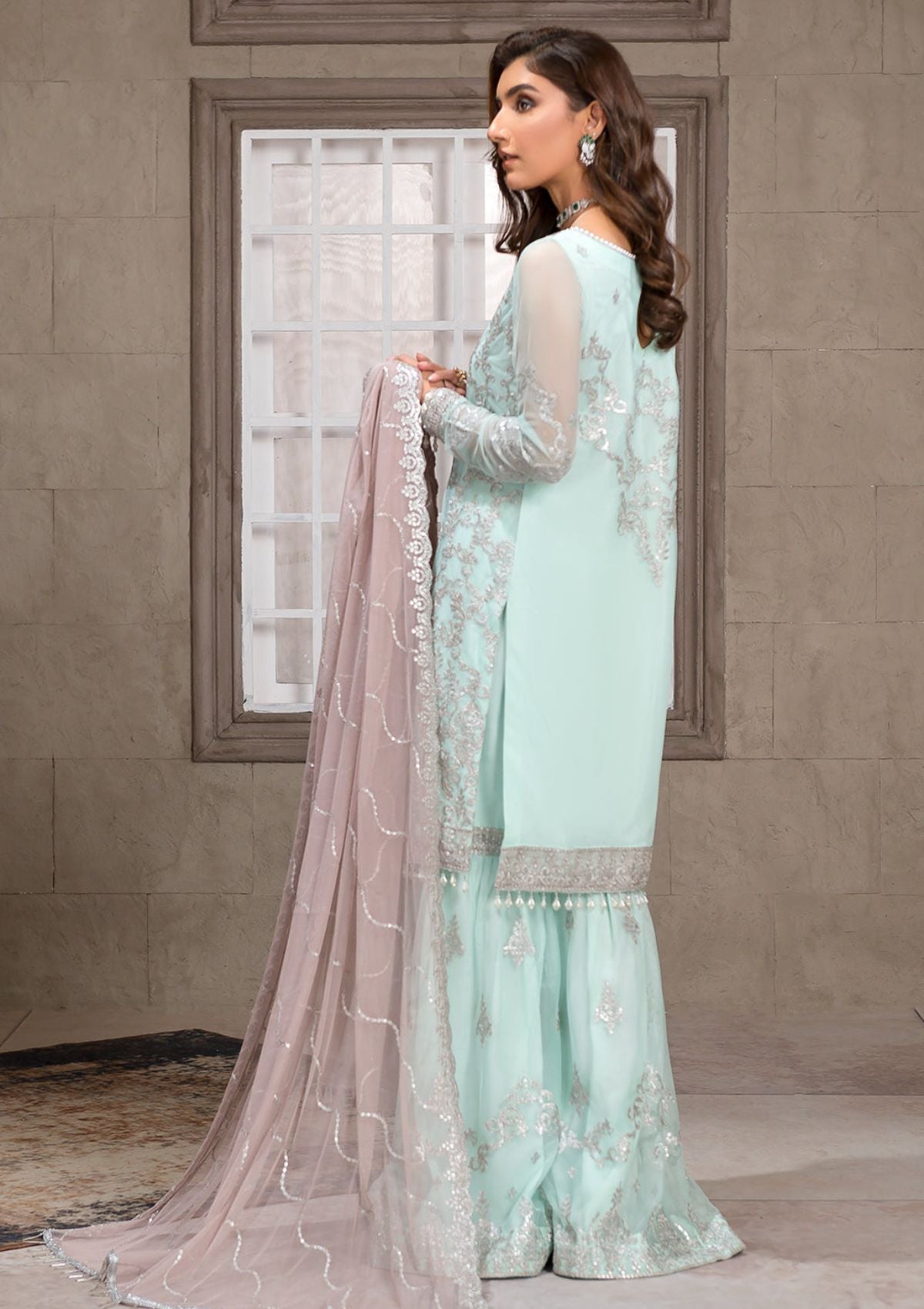 Formal Dress - Zarif - Falak - Festive - ZF#08 (Claudia)