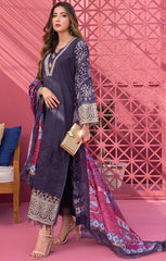 Lawn Collection- Al Zohaib - Rungkari - D#09