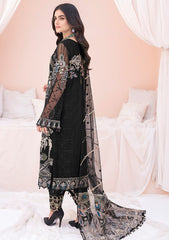 Formal Dress - Ramsha - Chevron - Chiffon - V06 - A#603