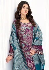 Formal Dress - Ramsha - Chevron - Chiffon - V06 - A#611