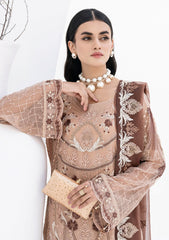 Formal Dress - Ramsha - Chevron - Chiffon - V06 - A#610