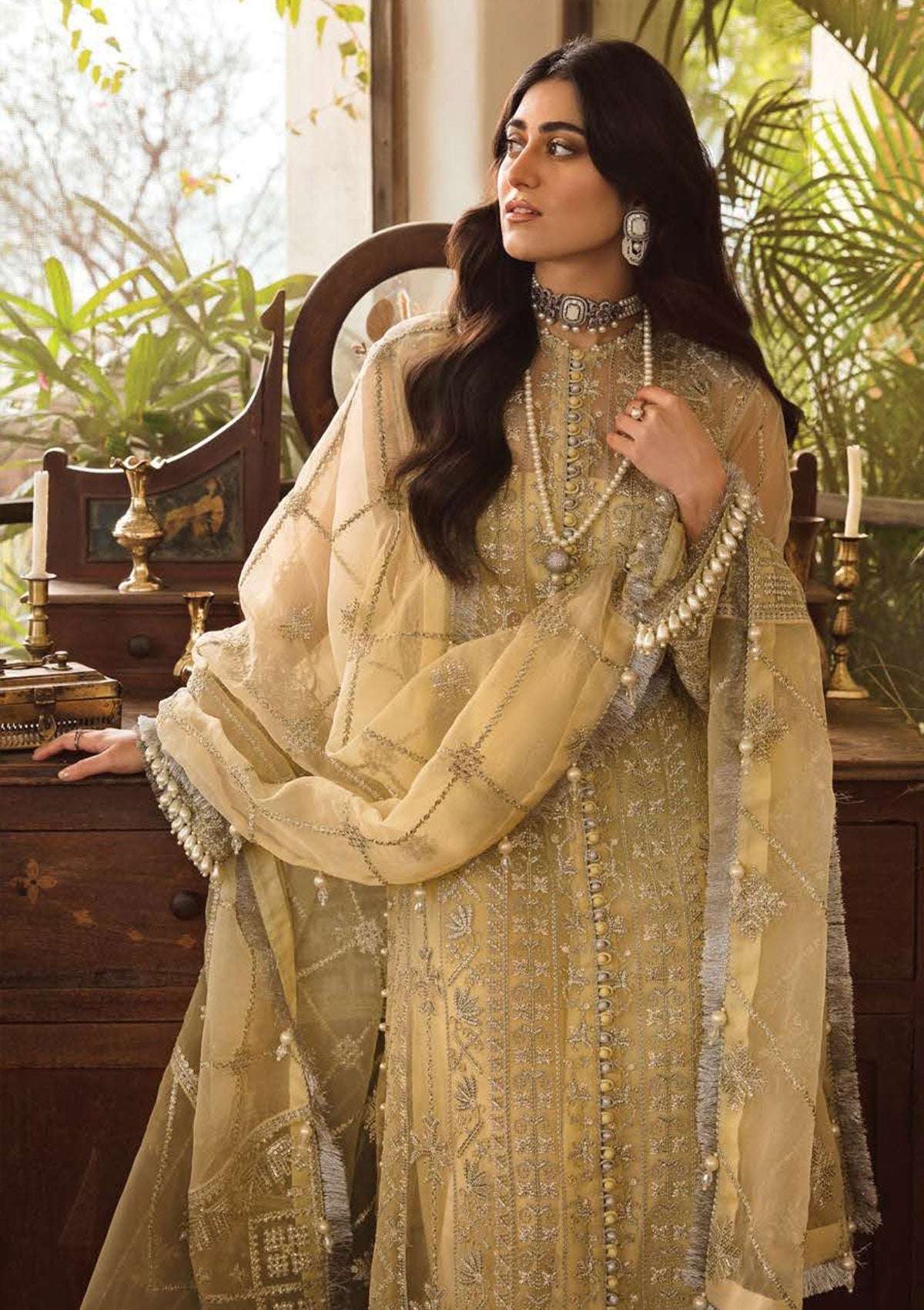 Formal Collection - Afrozeh - Ayzel Mehrbano - AYM#1 Saleem Fabrics Traditions