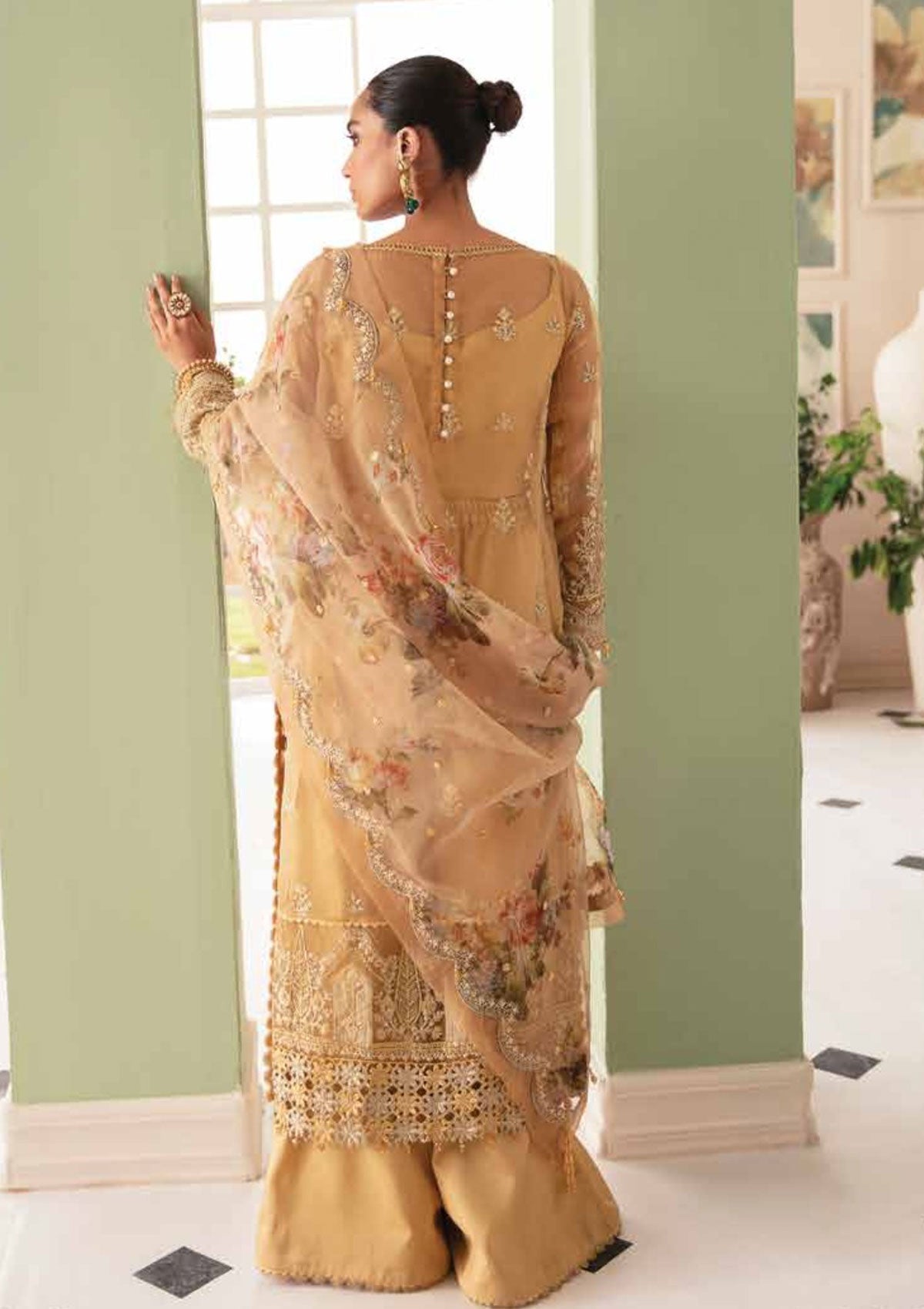 Formal Collection - Afrozeh - La Fuchsia - Festive - ALF#2 Saleem Fabrics Traditions