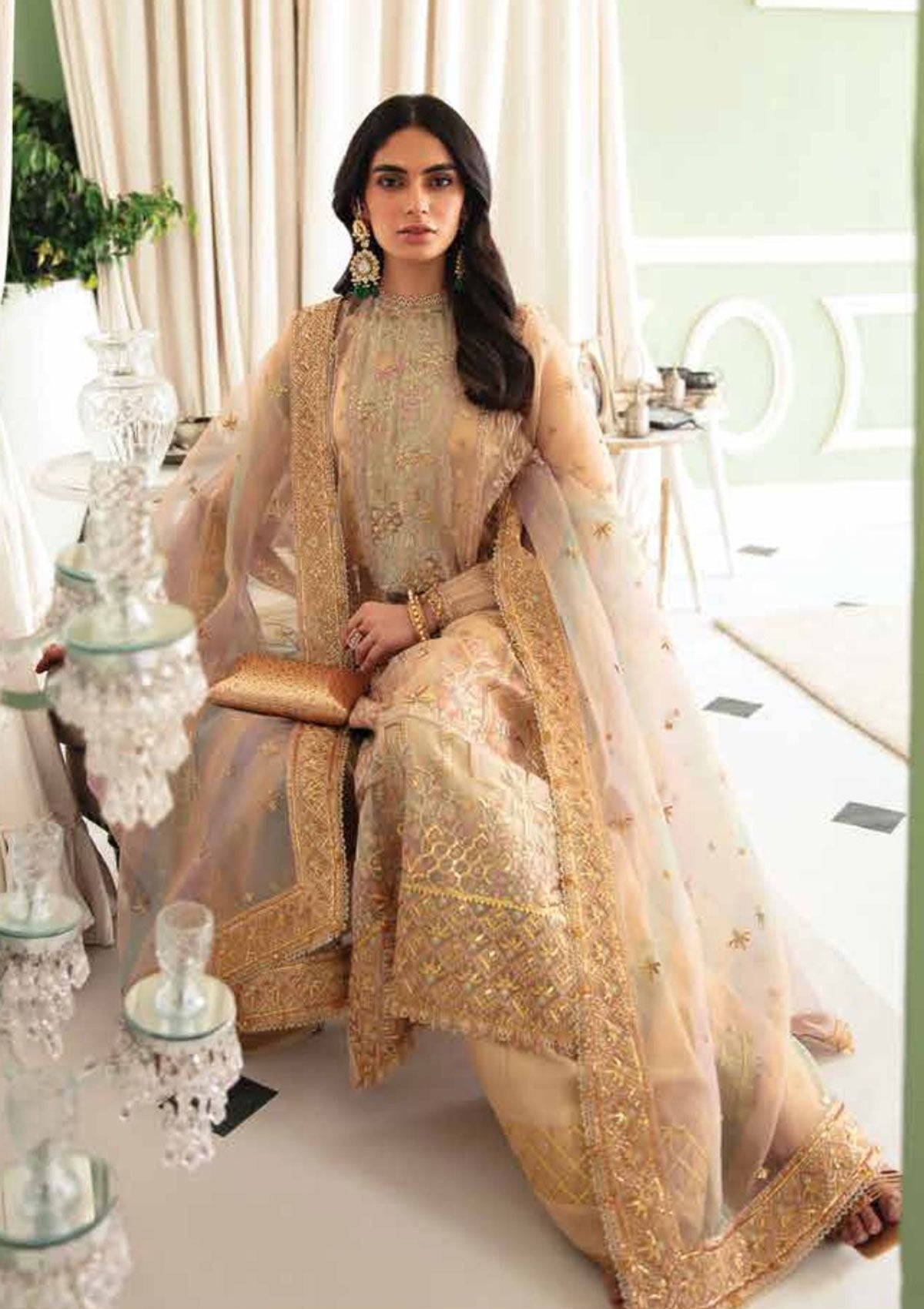 Formal Collection - Afrozeh - La Fuchsia - Festive - ALF#3 Saleem Fabrics Traditions