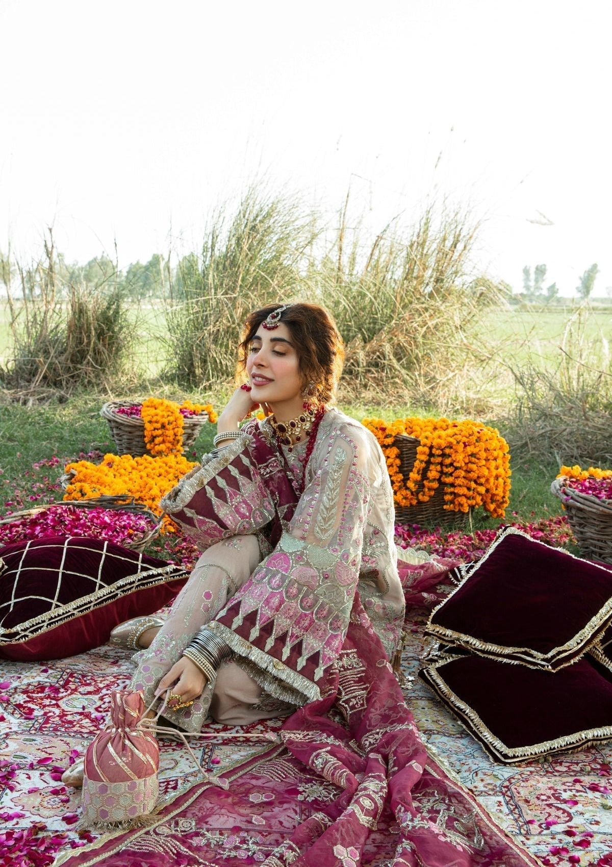 Formal Collection - Alif - Gota Kinari - AGK#2 Saleem Fabrics Traditions