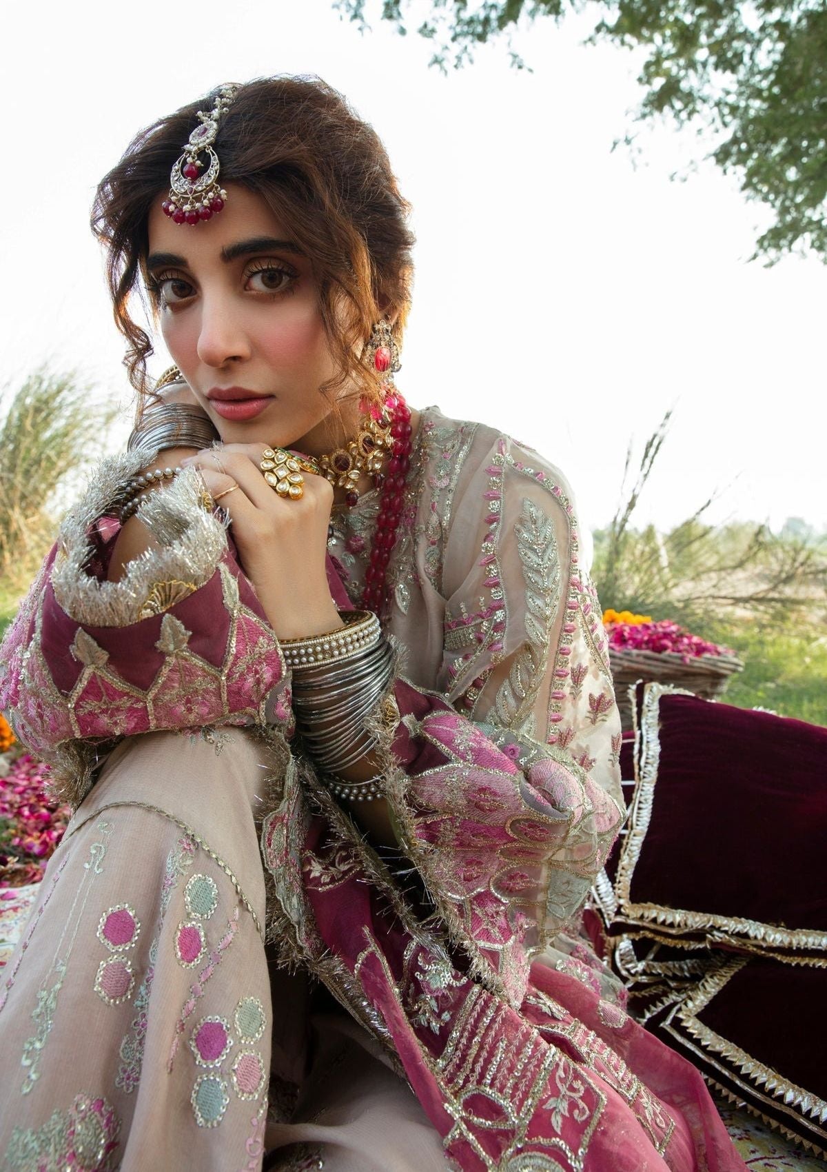 Formal Collection - Alif - Gota Kinari - AGK#2 Saleem Fabrics Traditions