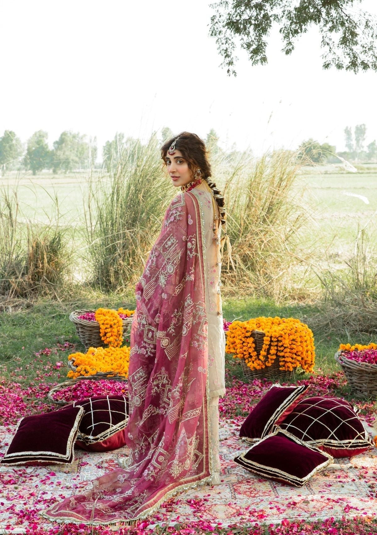 Formal Collection - Alif - Gota Kinari - AGK#2 Saleem Fabrics Traditions