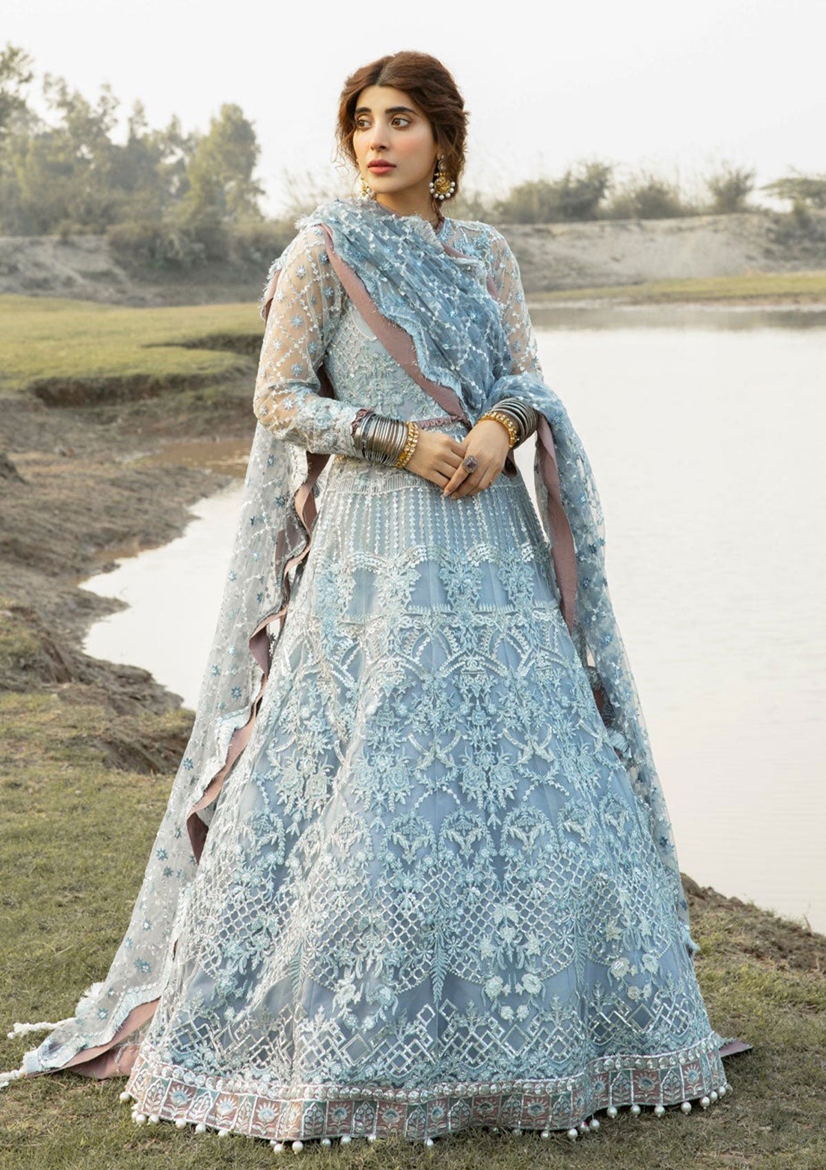 Formal Collection - Alif - Gota Kinari - AGK#4 Saleem Fabrics Traditions