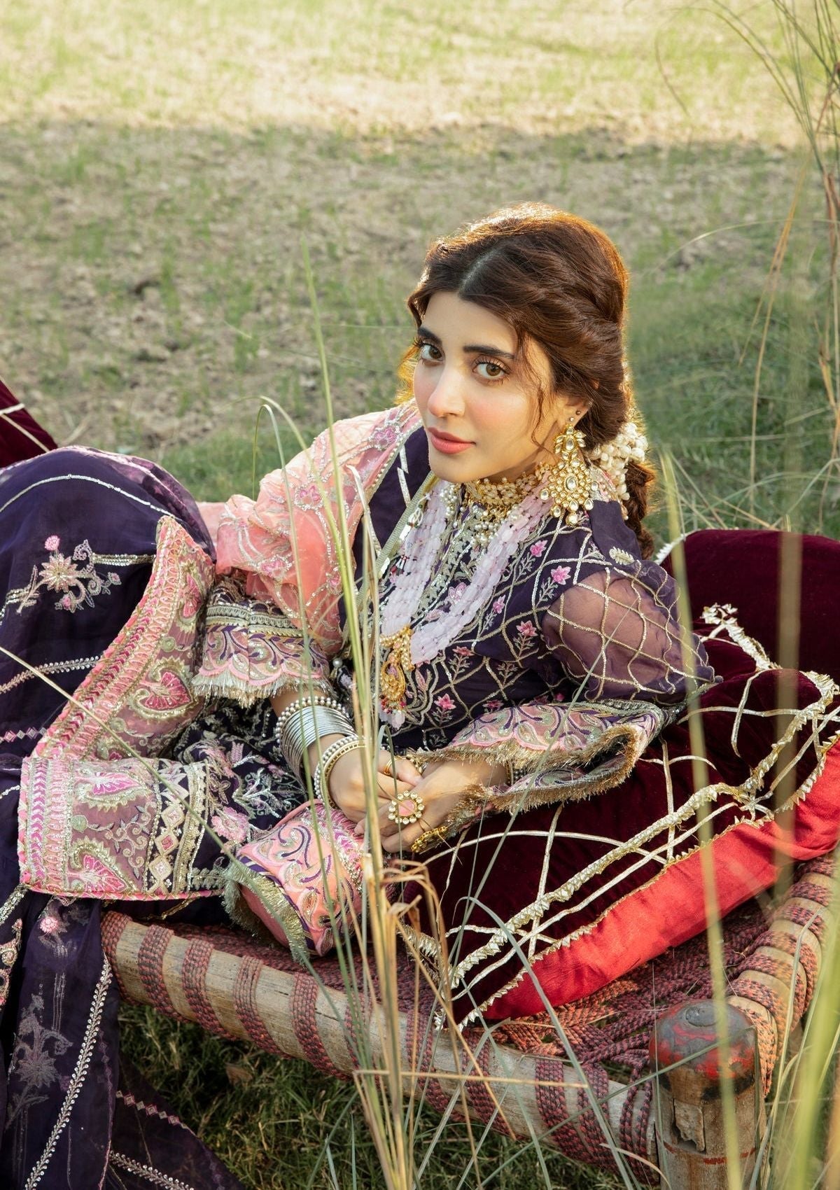 Formal Collection - Alif - Gota Kinari - AGK#5 Saleem Fabrics Traditions
