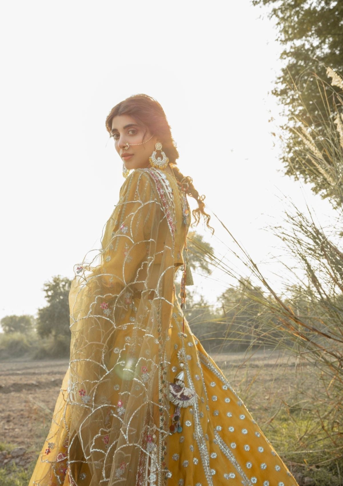 Formal Collection - Alif - Gota Kinari - AGK#6 Saleem Fabrics Traditions