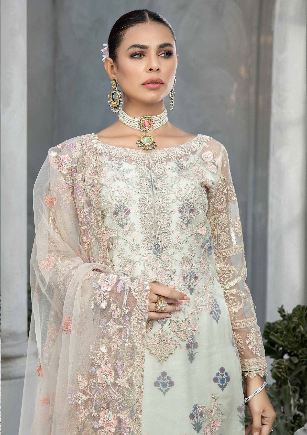 Formal Collection - Kundankari - Qabool Hai - K#04 Saleem Fabrics Traditions