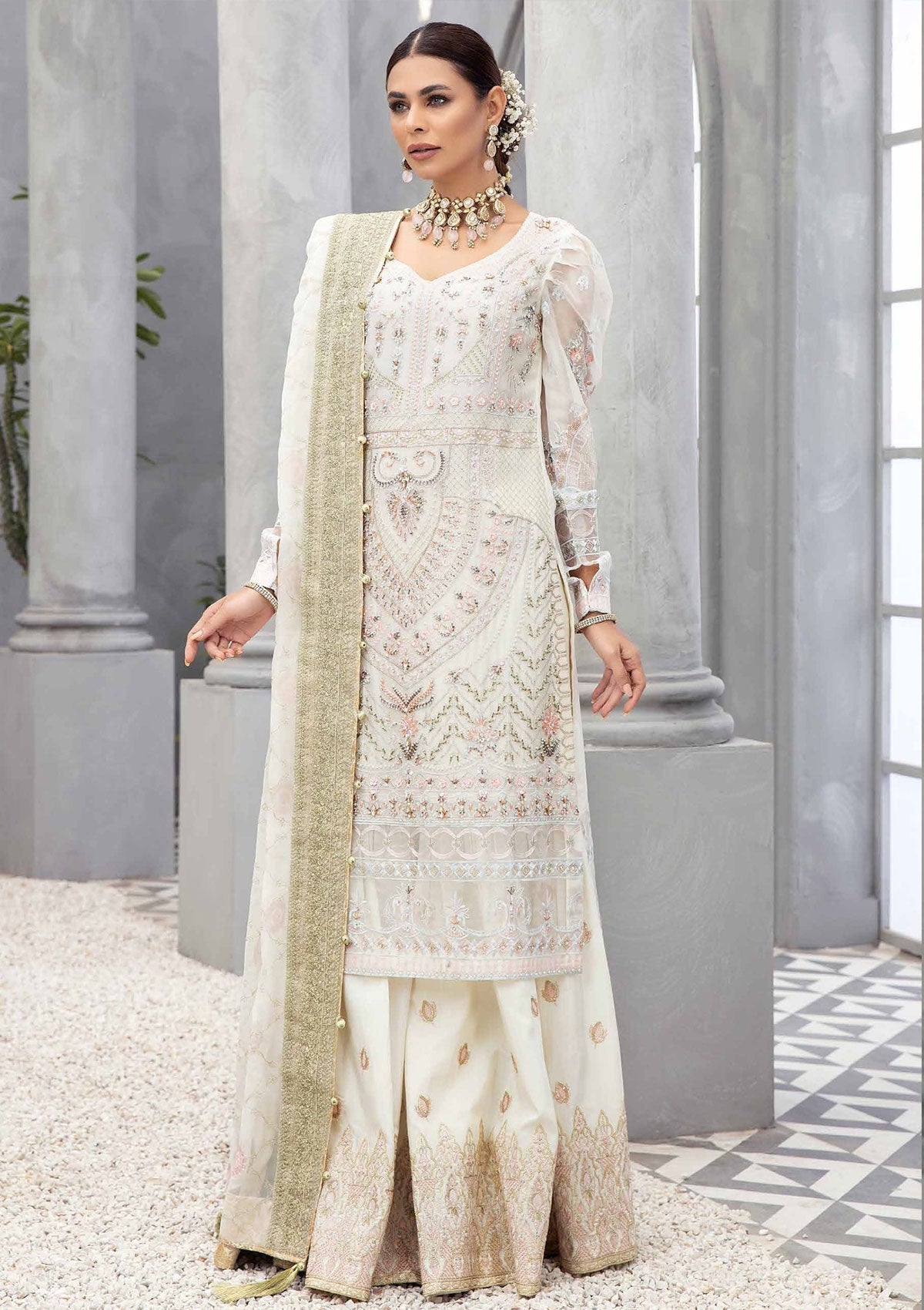 Formal Collection - Kundankari - Qabool Hai - K#06 Saleem Fabrics Traditions