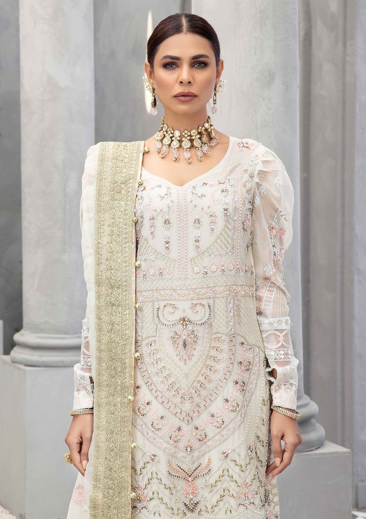 Formal Collection - Kundankari - Qabool Hai - K#06 Saleem Fabrics Traditions