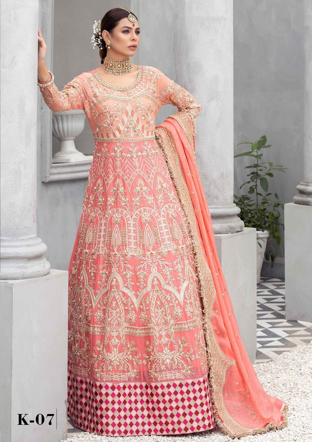 Formal Collection - Kundankari - Qabool Hai - K#07 Saleem Fabrics Traditions