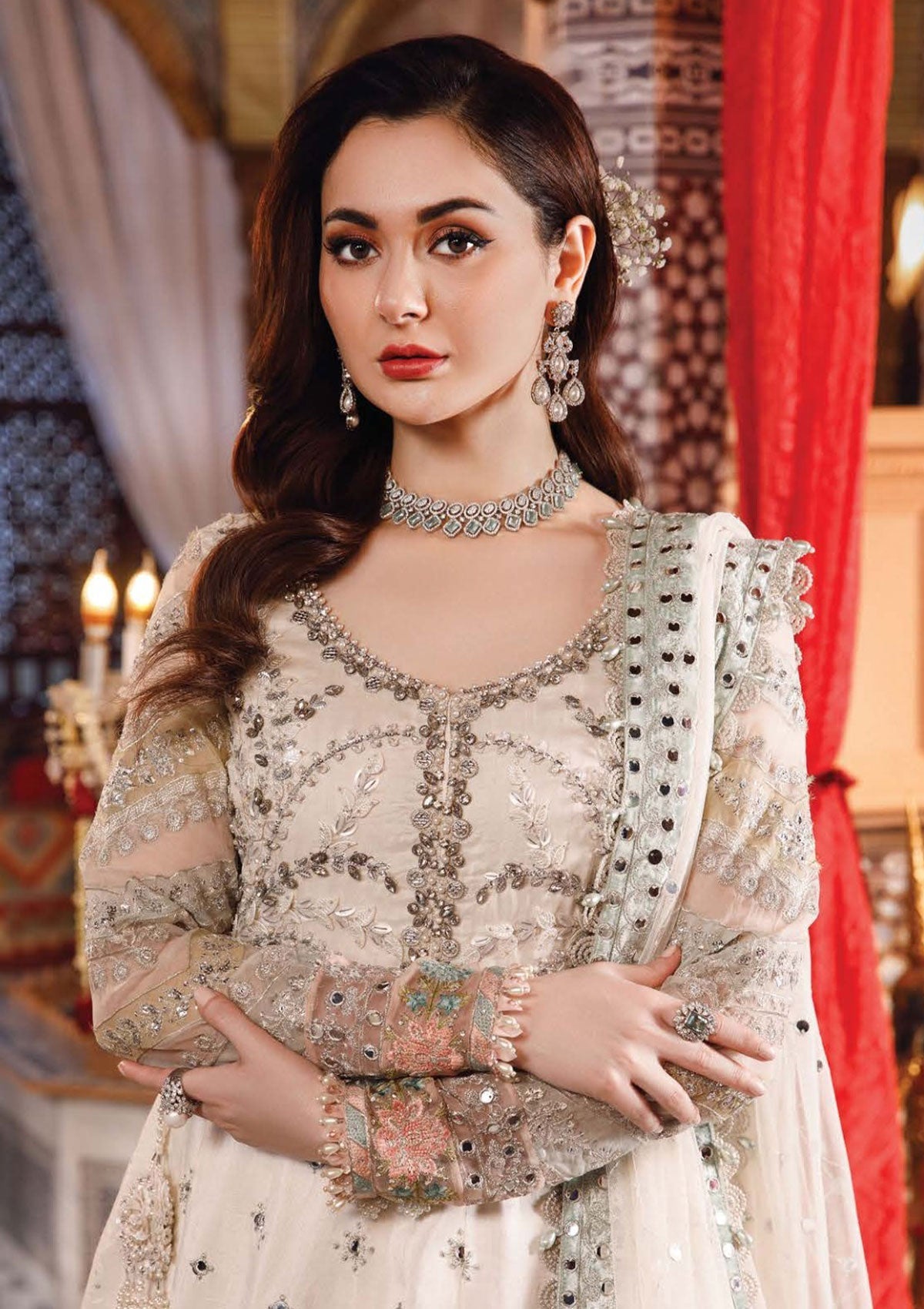 Formal Collection - Maria B - MBROIDERED - Wedding Edition - D#2 Saleem Fabrics Traditions
