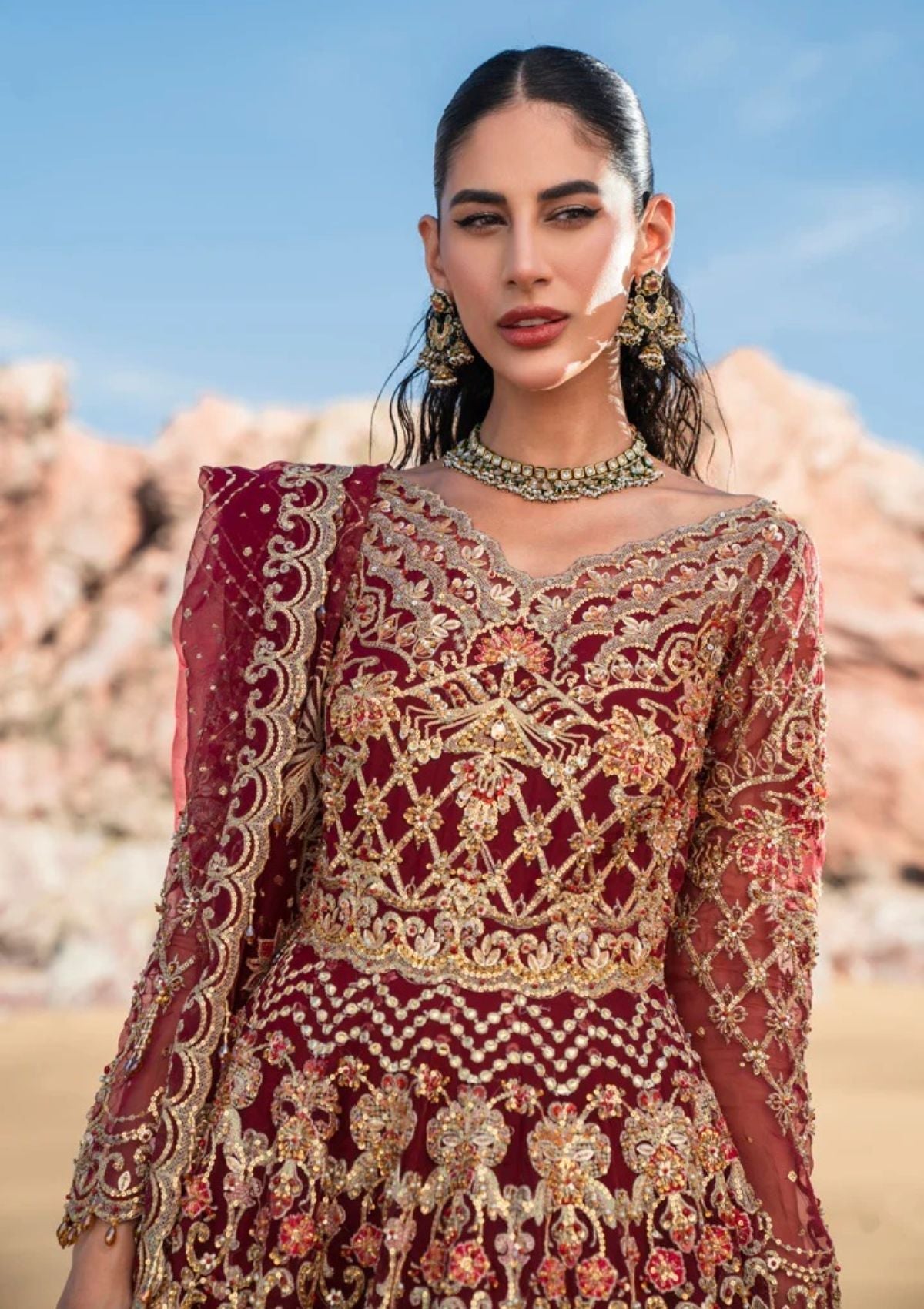 Formal Collection - Muneefanaz - Versailles - ADEN Saleem Fabrics Traditions