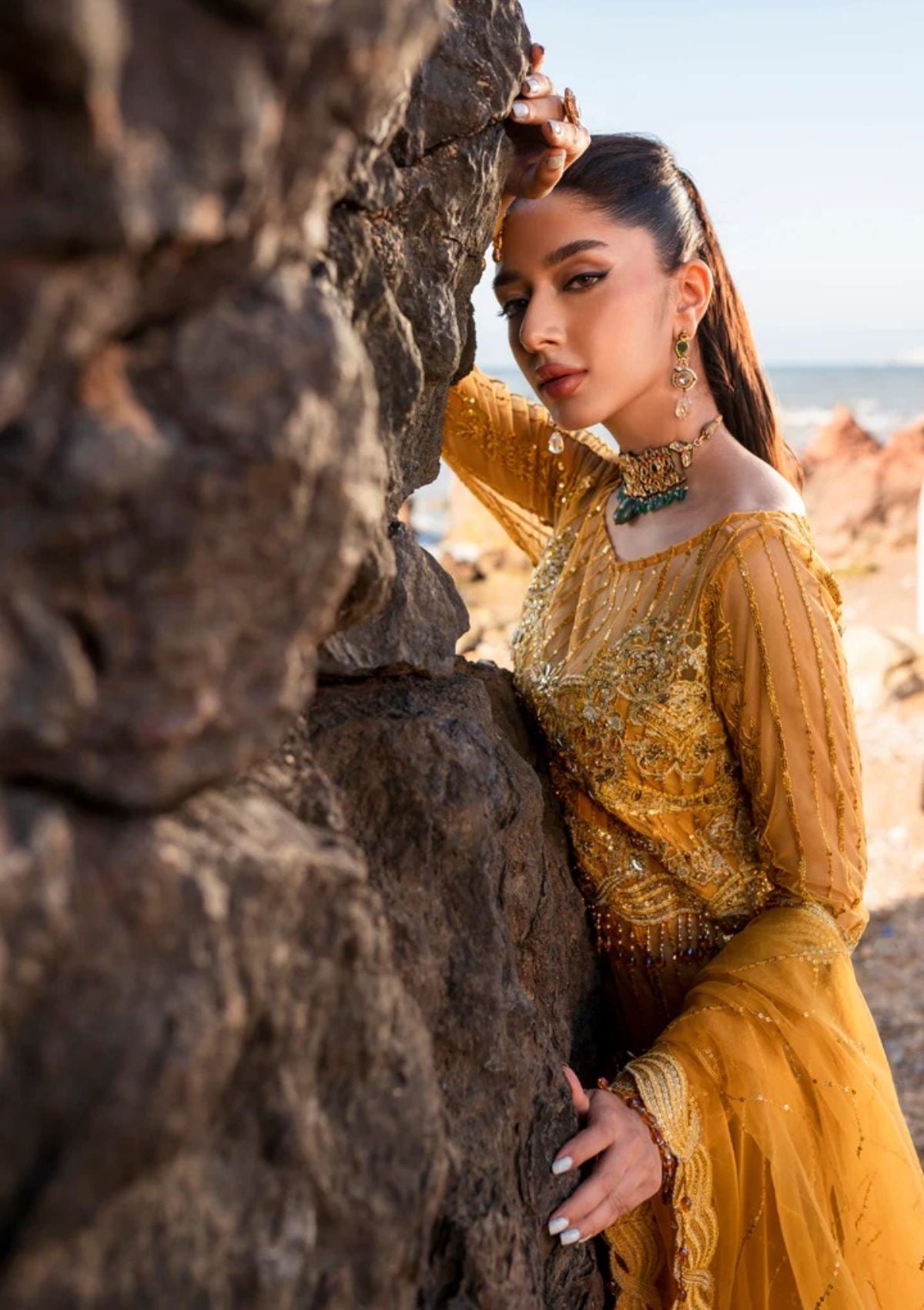 Formal Collection - Muneefanaz - Versailles - MONIQUE available at Saleem Fabrics Traditions