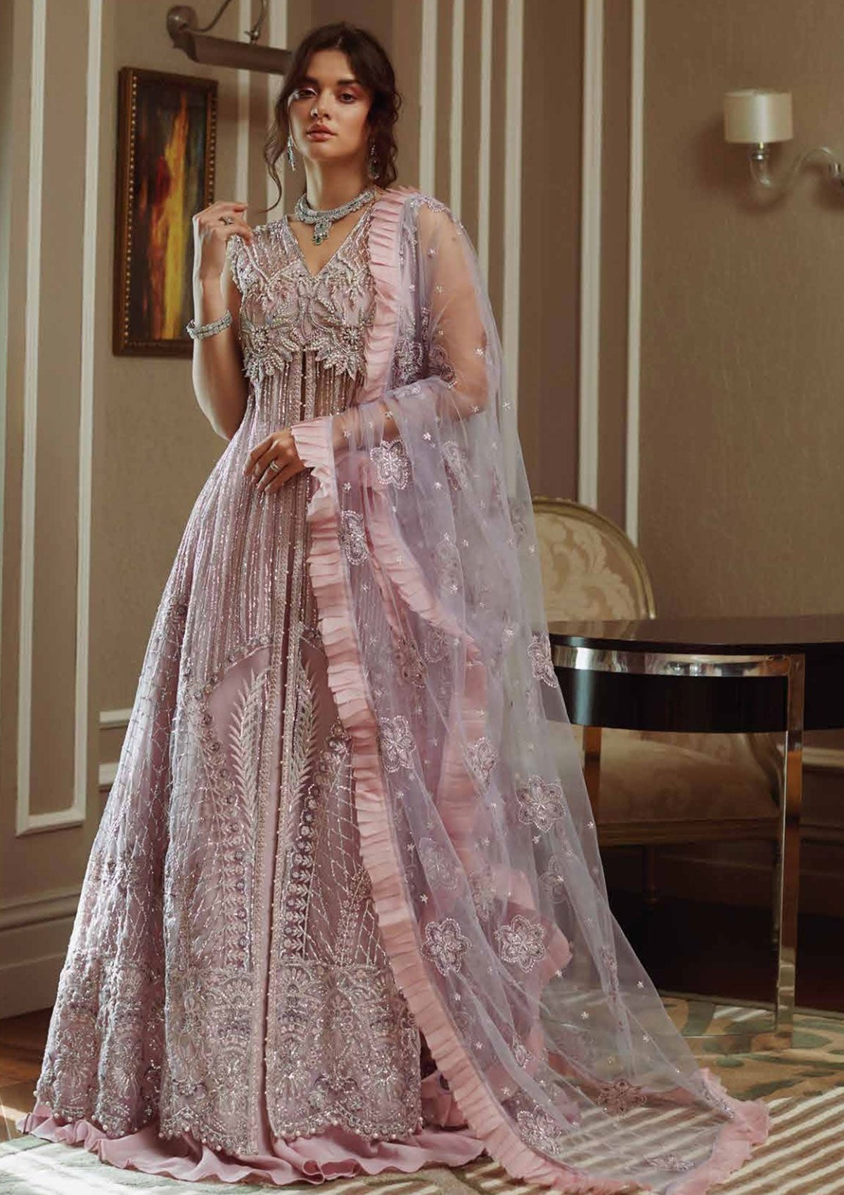 Formal Collection - Mushq - Amour - Mabel - TDL#8 available at Saleem Fabrics Traditions