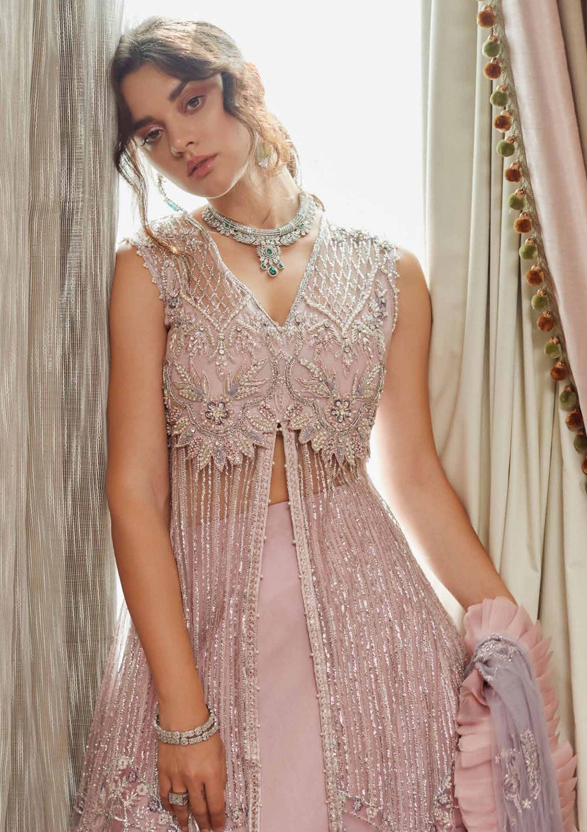 Formal Collection - Mushq - Amour - Mabel - TDL#8 available at Saleem Fabrics Traditions