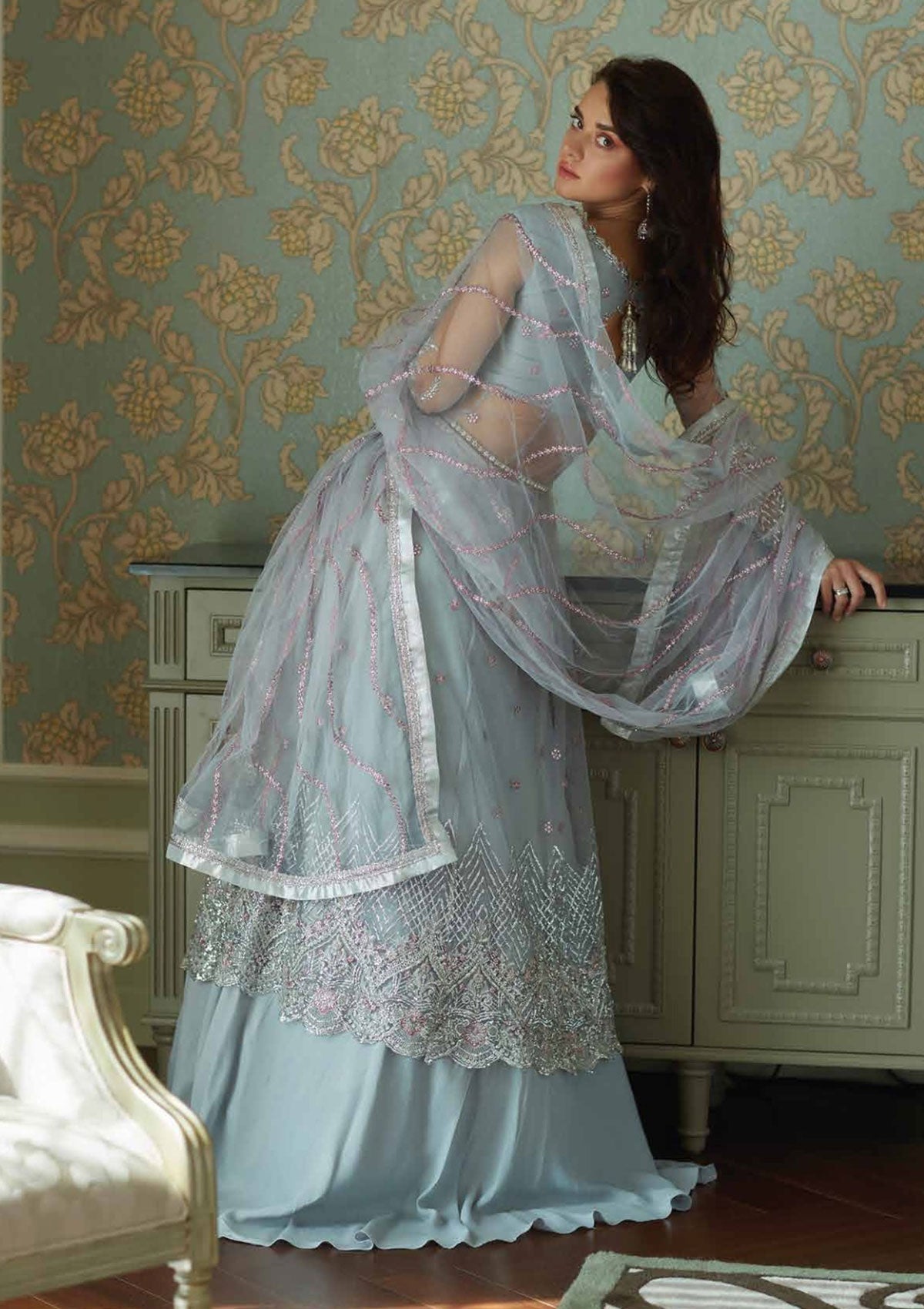 Formal Collection - Mushq - Amour - Nora - TDL#7 available at Saleem Fabrics Traditions