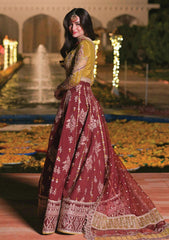 Formal Collection - Qalamkar - Mastani - MT#05 (AIDA) available at Saleem Fabrics Traditions