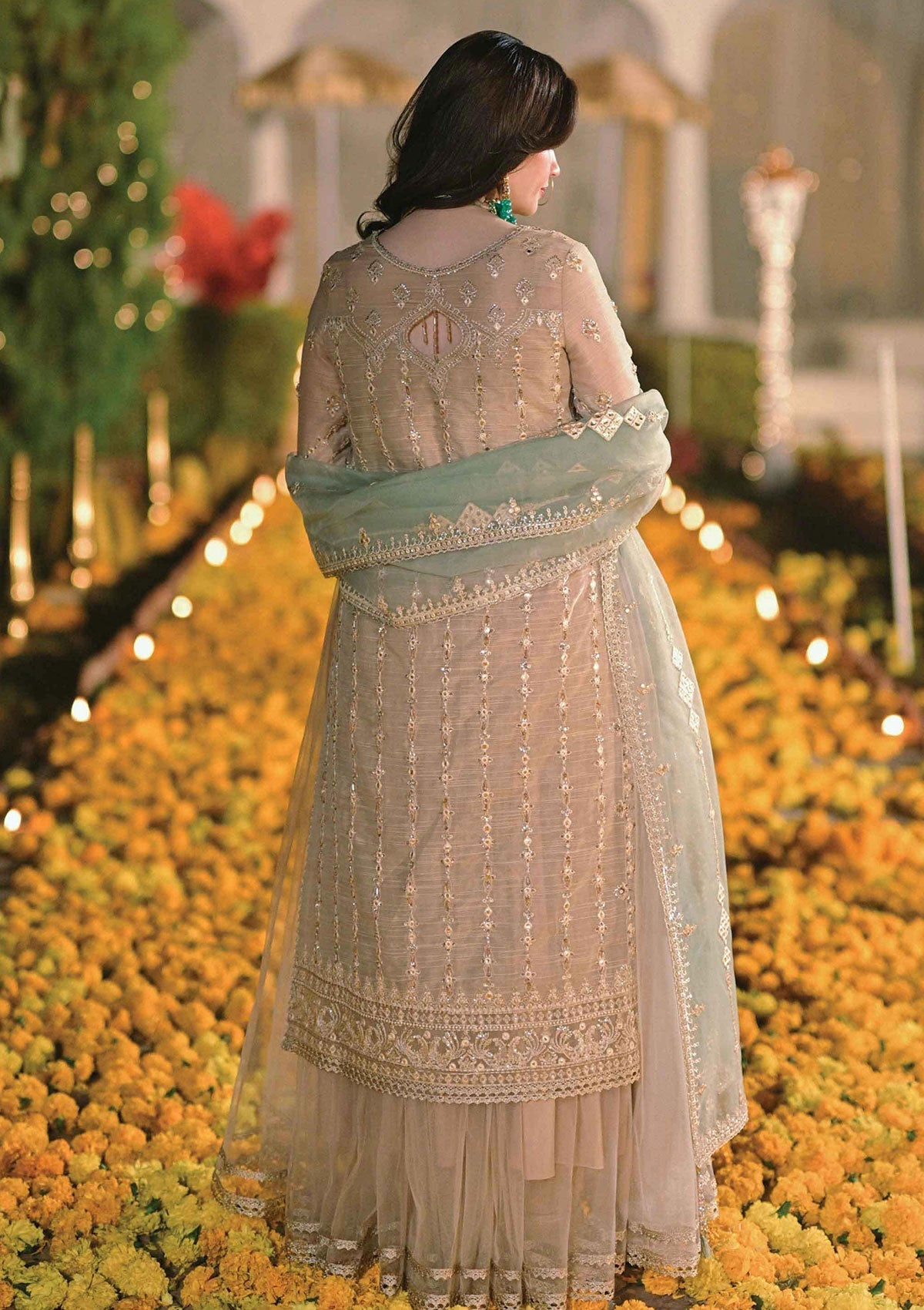 Formal Collection - Qalamkar - Mastani - MT#07 (ABIR) available at Saleem Fabrics Traditions