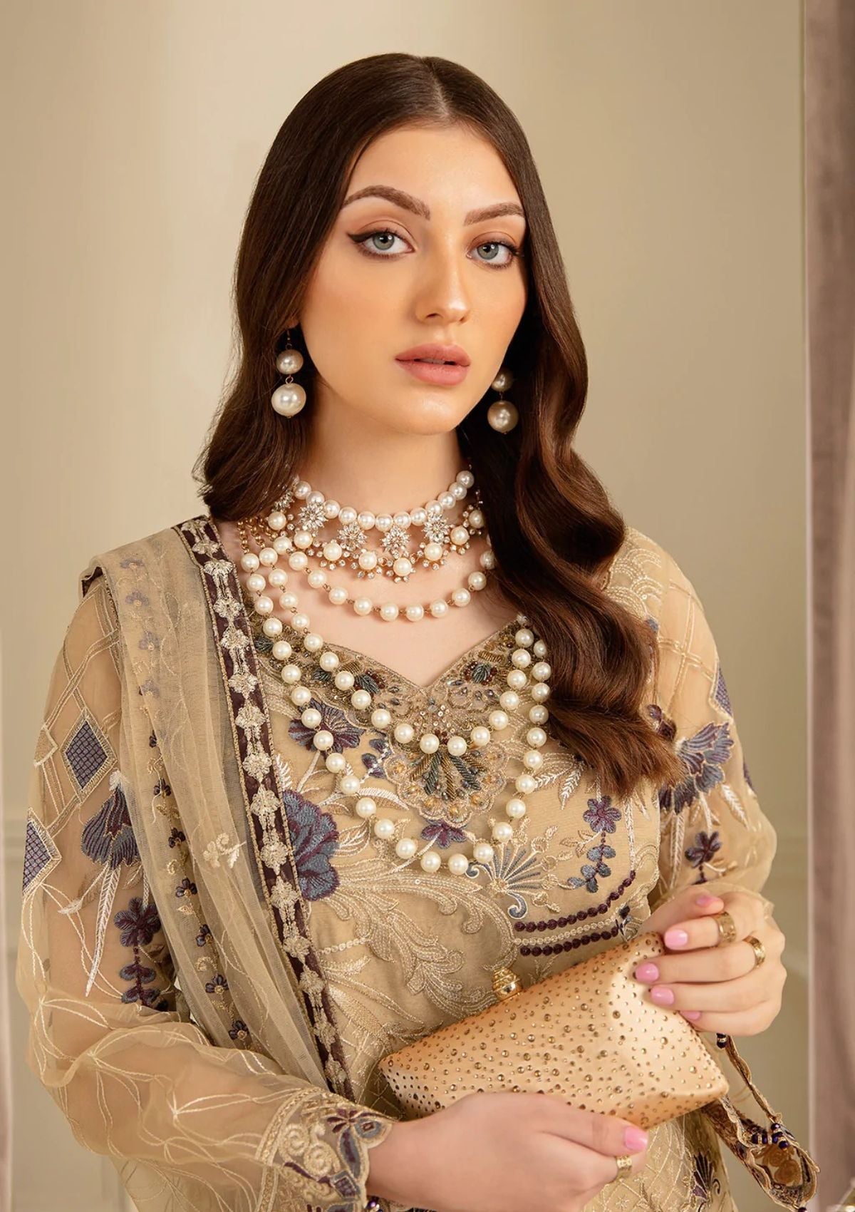 Formal Collection - Ramsha - Minhal - V07 - M#702 available at Saleem Fabrics Traditions