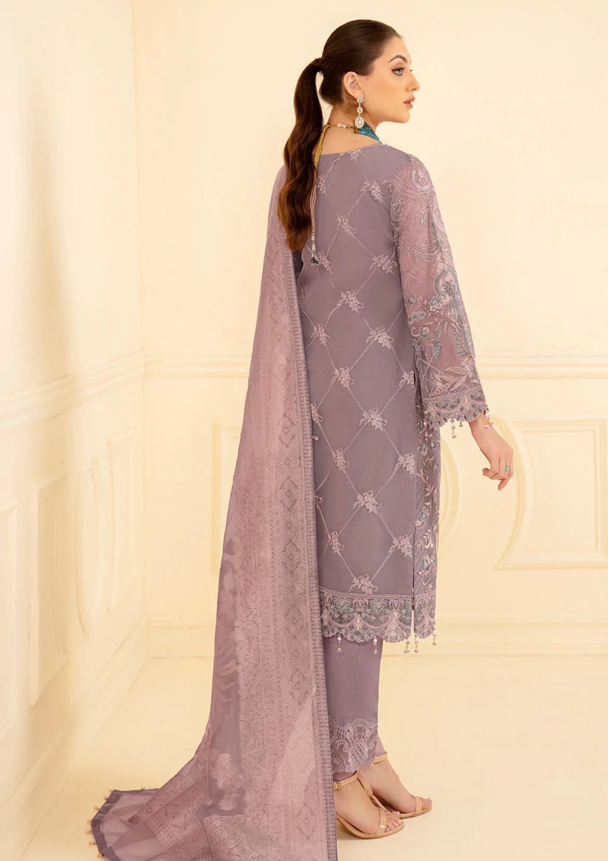 Formal Collection - Ramsha - Minhal - V07 - M#709 available at Saleem Fabrics Traditions