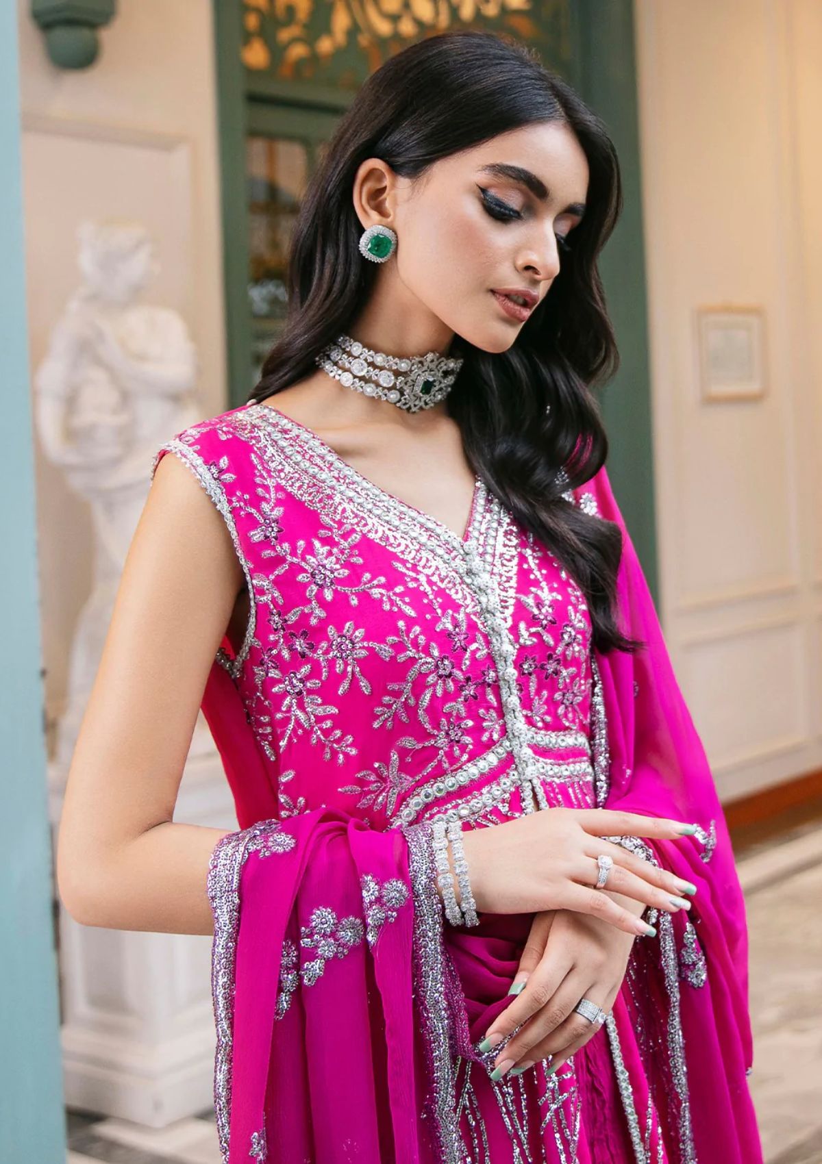 Formal Collection - Roheenaz - Aafreen - RAC#4 available at Saleem Fabrics Traditions