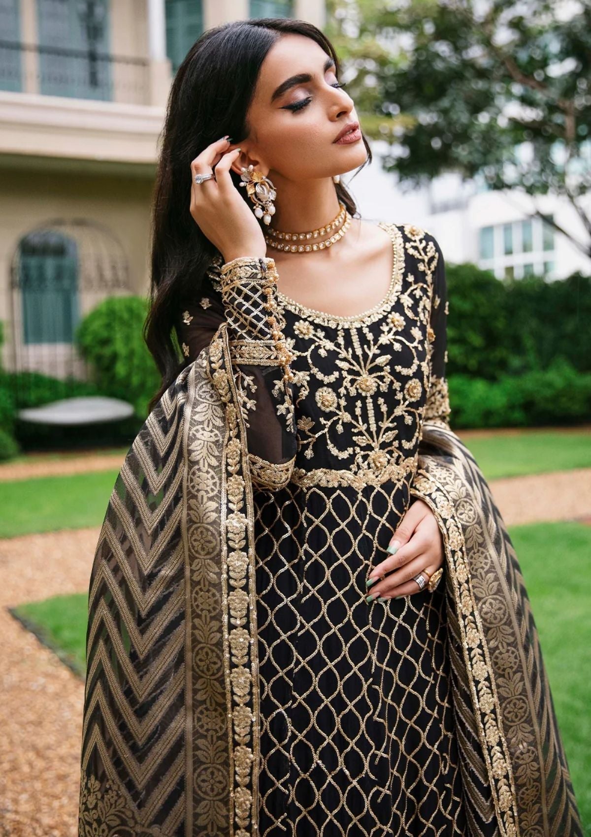 Formal Collection - Roheenaz - Aafreen - RAC#9 available at Saleem Fabrics Traditions