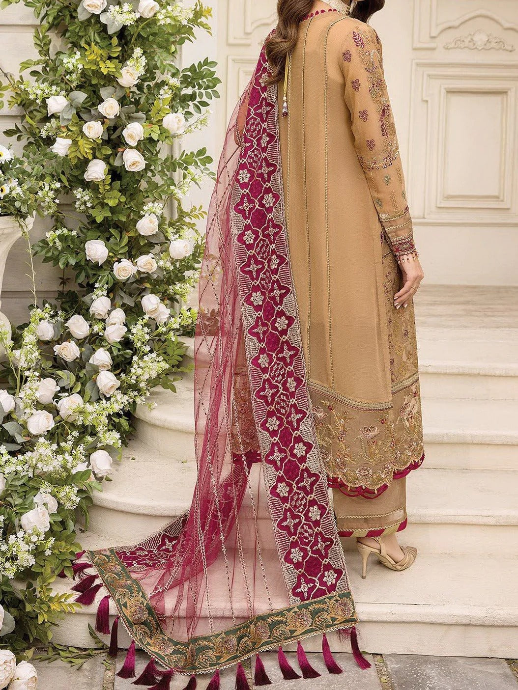 Formal Collection - Xenia - Ishya - Luxury - D#01 - Hikmat available at Saleem Fabrics Traditions