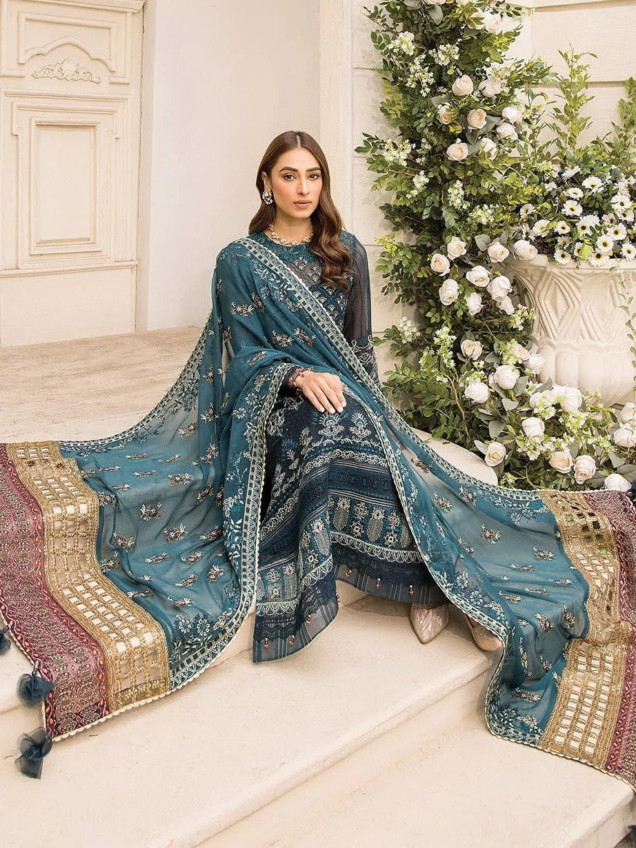 Formal Collection - Xenia - Ishya - Luxury - D#02 - Famiya available at Saleem Fabrics Traditions