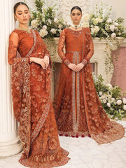 Formal Collection - Xenia - Ishya - Luxury - D#09 - Firaaki available at Saleem Fabrics Traditions