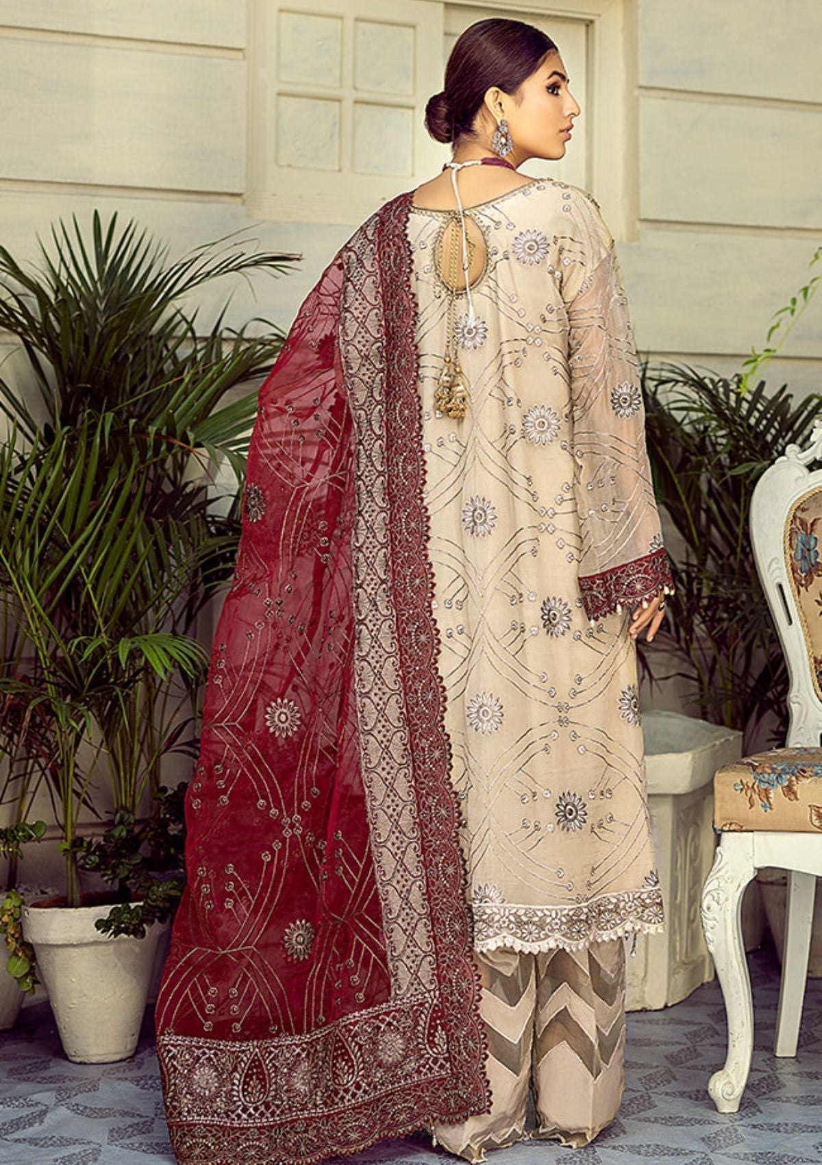 Formal Dress - AL Zohaib - Mehrbano - AZFM#02 available at Saleem Fabrics Traditions