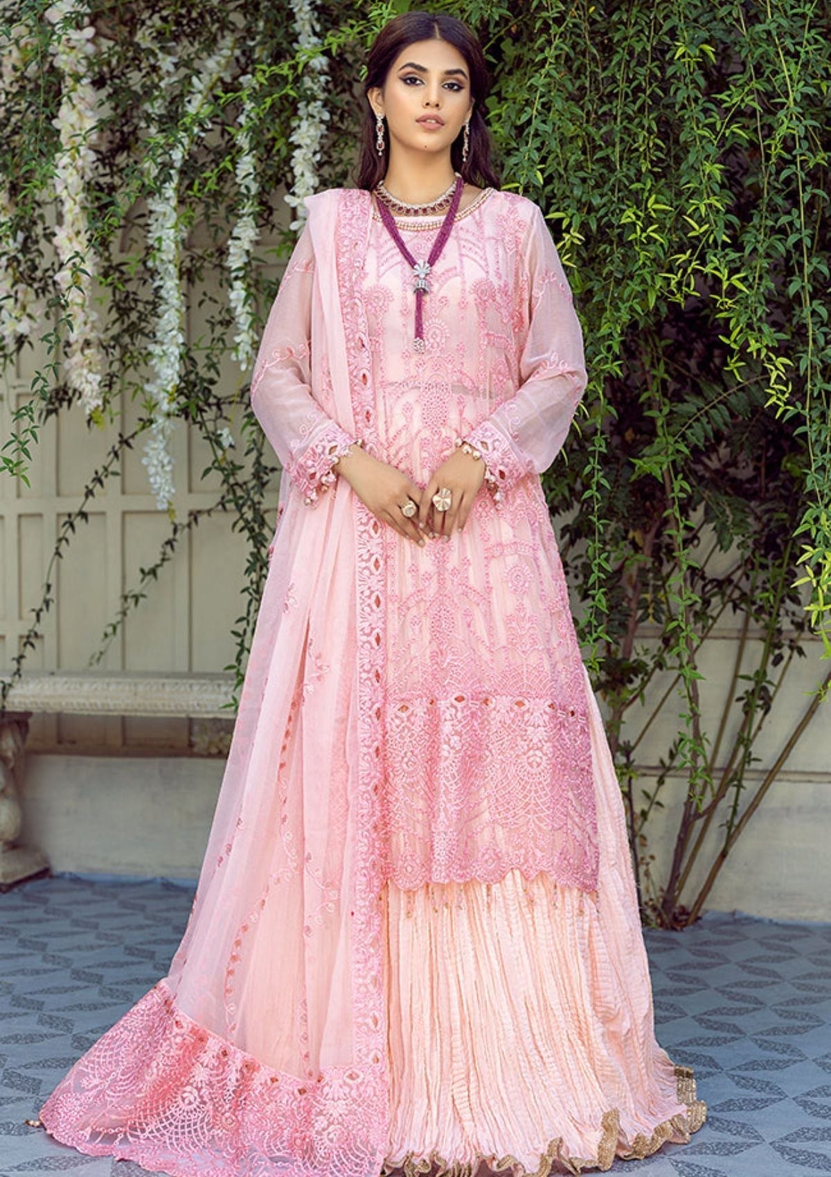 Formal Dress - AL Zohaib - Mehrbano - AZFM#08 available at Saleem Fabrics Traditions