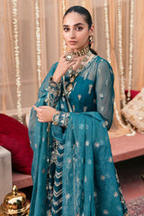 Formal Dress - Afrozeh - Ayzel Noroz - Kerani - AZ#5 available at Saleem Fabrics Traditions